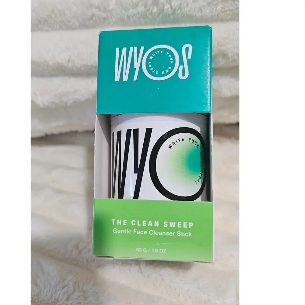 WYOS Clean Sweep and The Mane Event shampoo and cleanser New TSA friendly